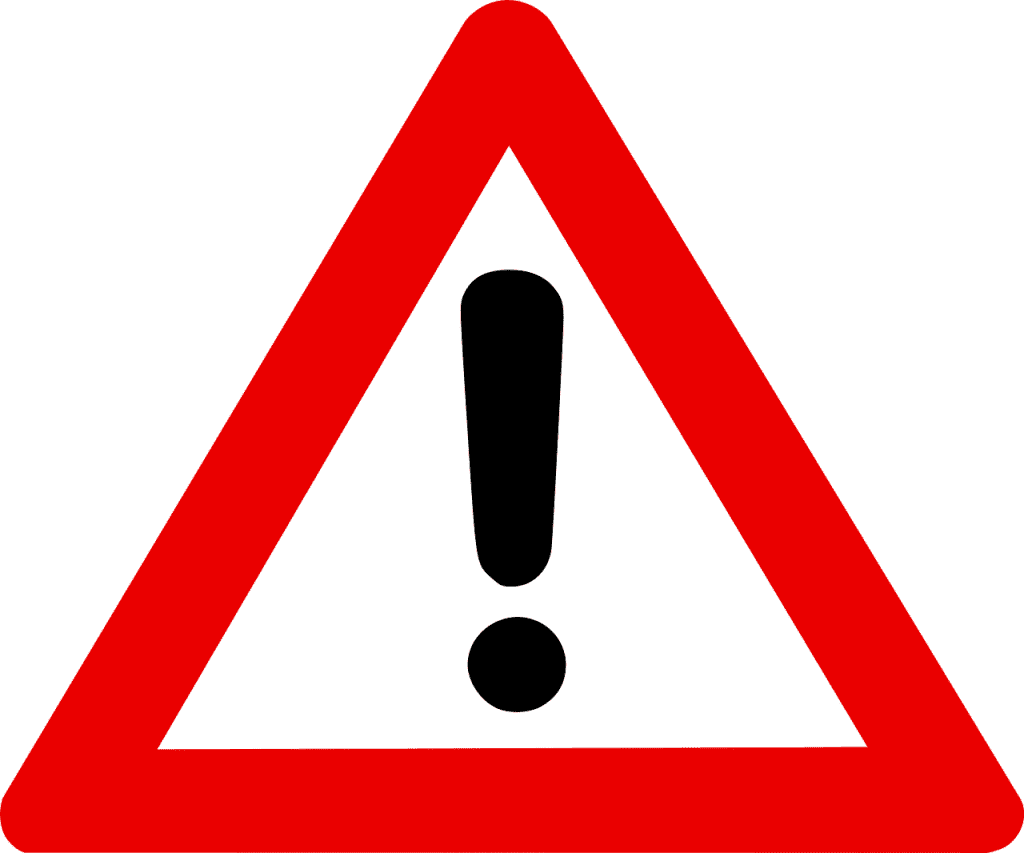 warning sign clipart lg